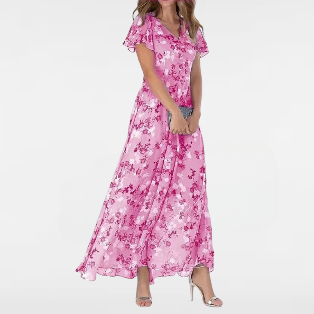 ALTHEA | KORTERMET BLOMSTRET KJOLE