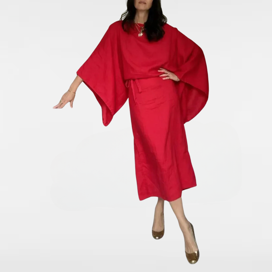 Saphira | Maxi kimono-stil kjole
