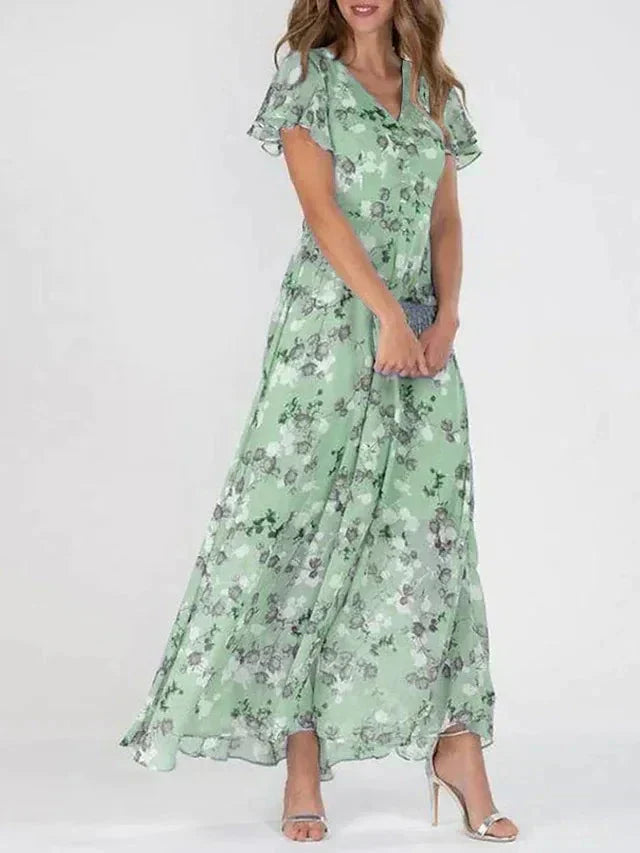 ALTHEA | KORTERMET BLOMSTRET KJOLE