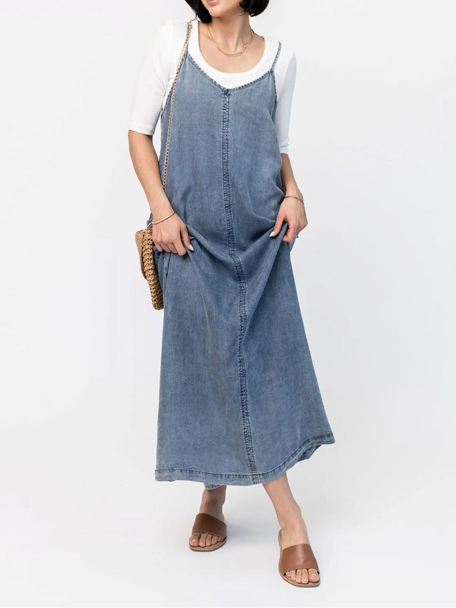 GLACEL | STILIG LOOSE MAXI KJOLLE