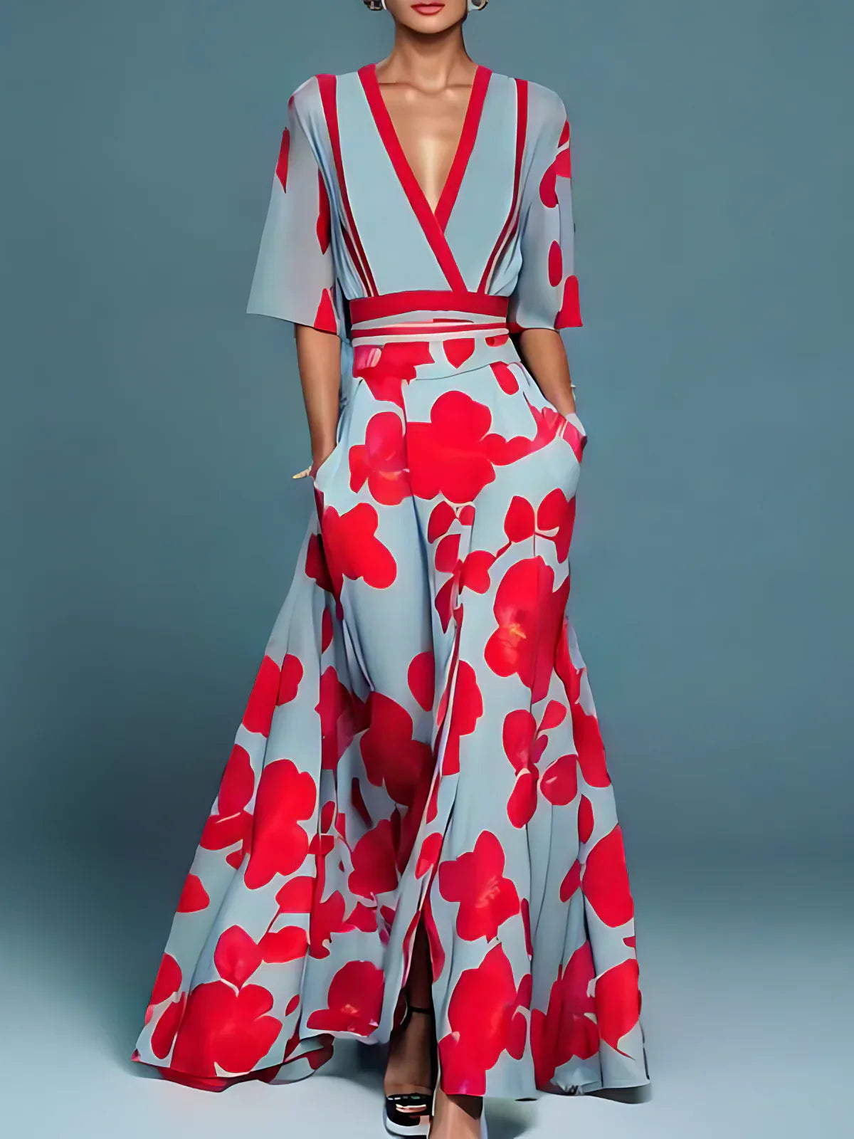 AVA™ | ELEGANT BLOMSTERKJOLLE