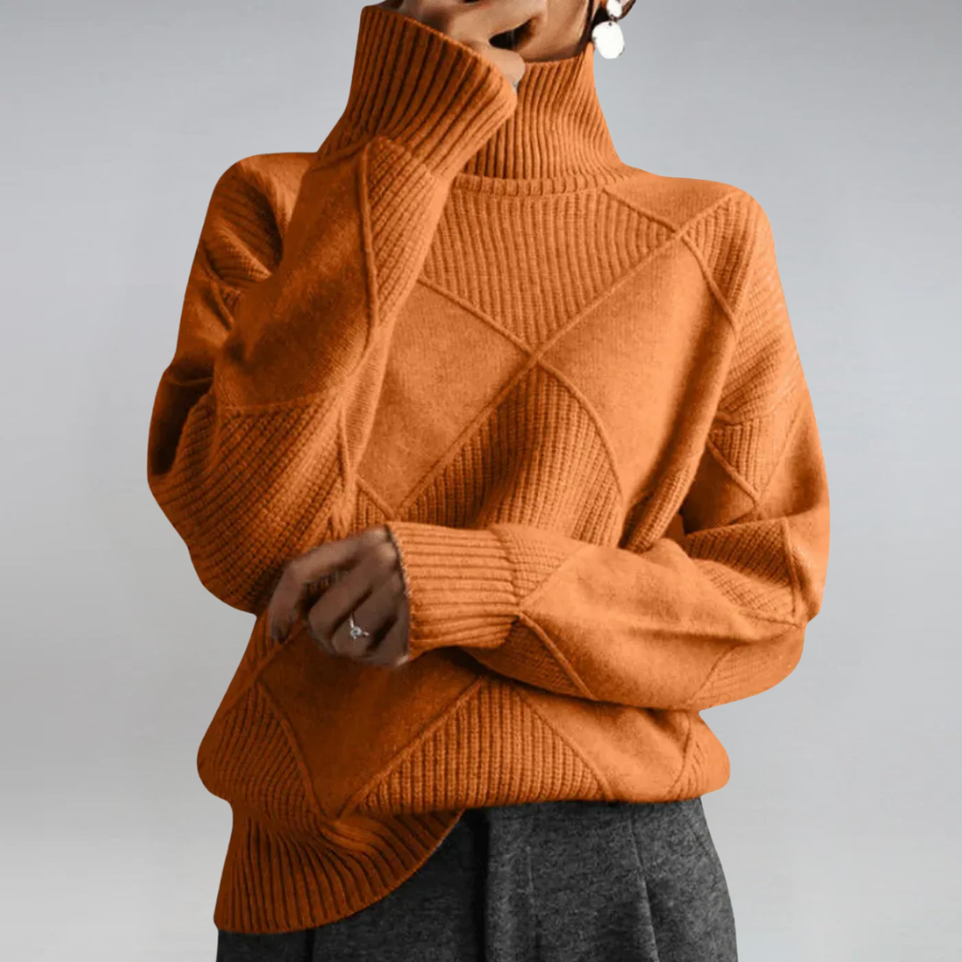 Selvia | Luksuriøs Turtleneck Genser