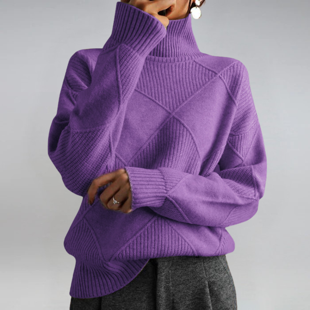 Selvia | Luksuriøs Turtleneck Genser