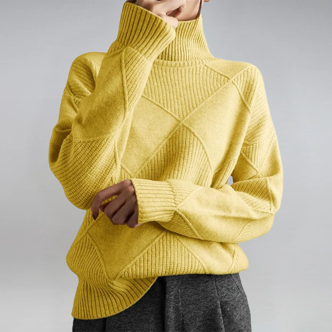 Selvia | Luksuriøs Turtleneck Genser