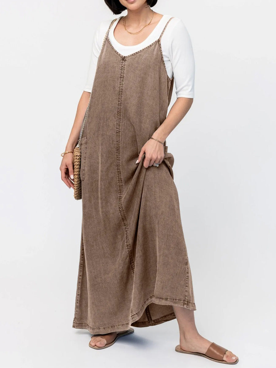GLACEL | STILIG LOOSE MAXI KJOLLE