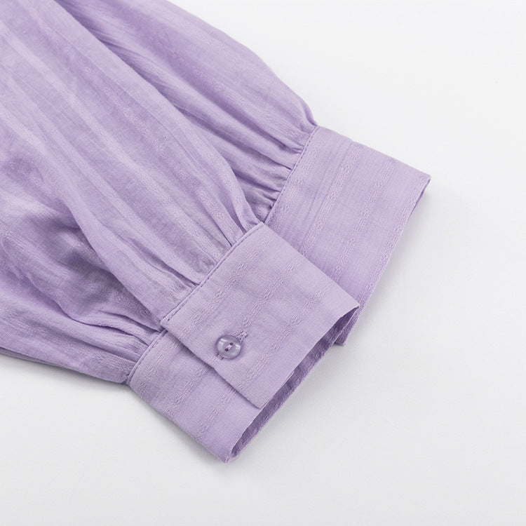Yselia - Lett Knapp-up og Shorts Sett