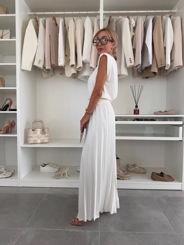 Marian - Elegant Plisserte Sett