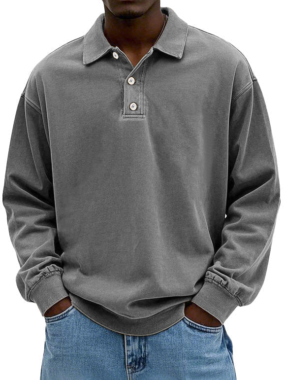 Matteo™ Herrepolo med lange ermer