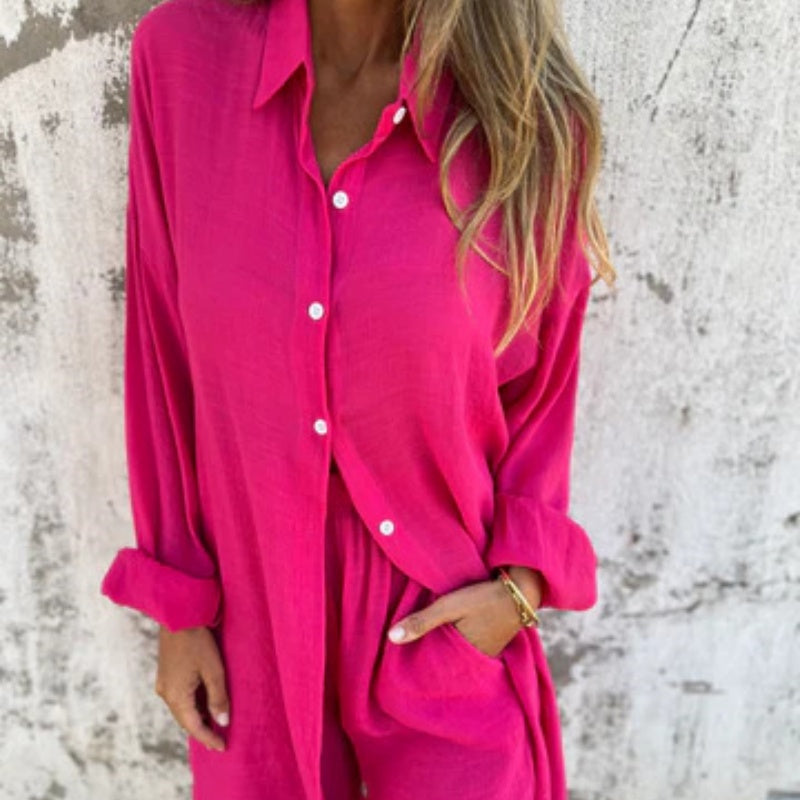 Lyrie - Avslappet Polo Sett