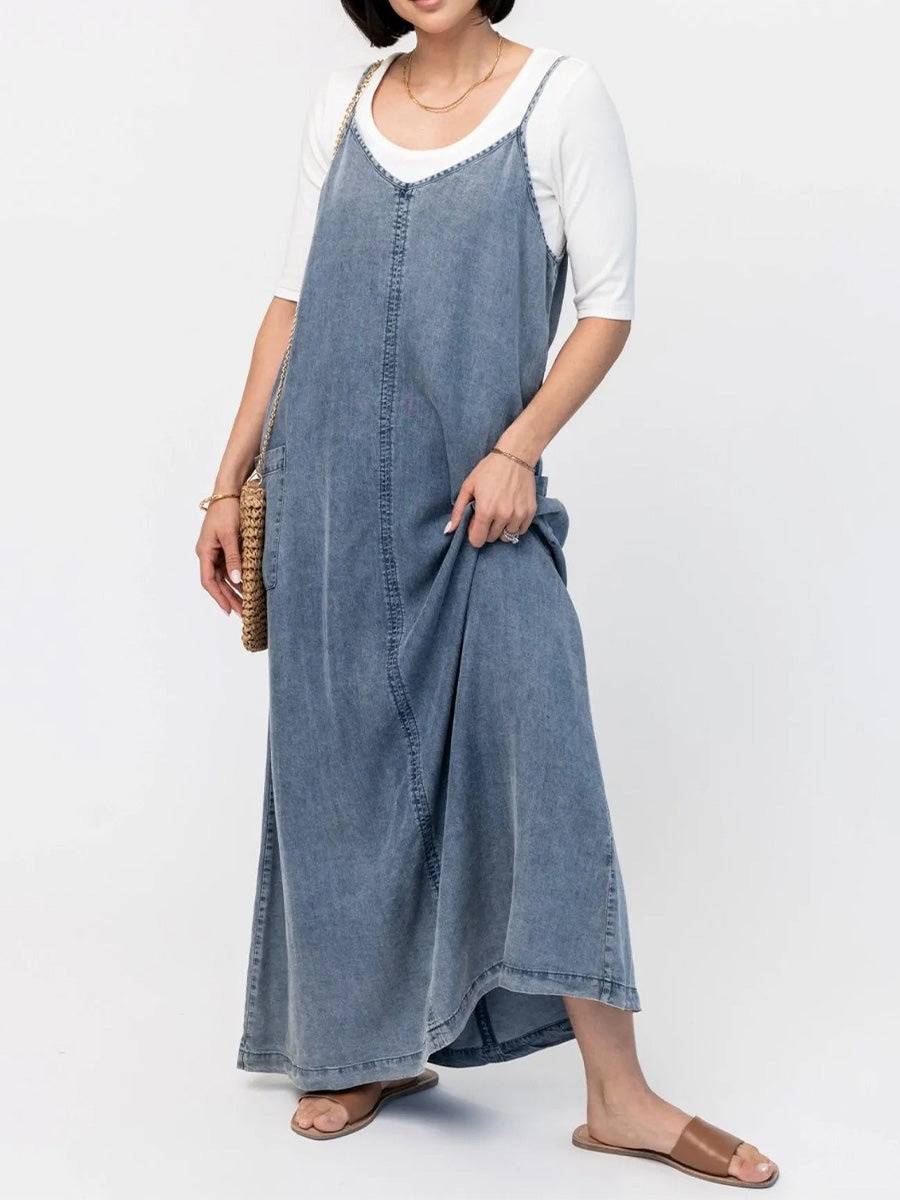 GLACEL | STILIG LOOSE MAXI KJOLLE