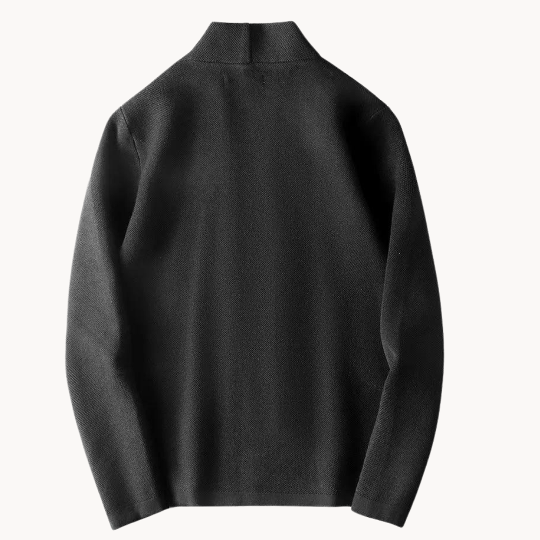 Bertin - Casual strikket vest med knapper
