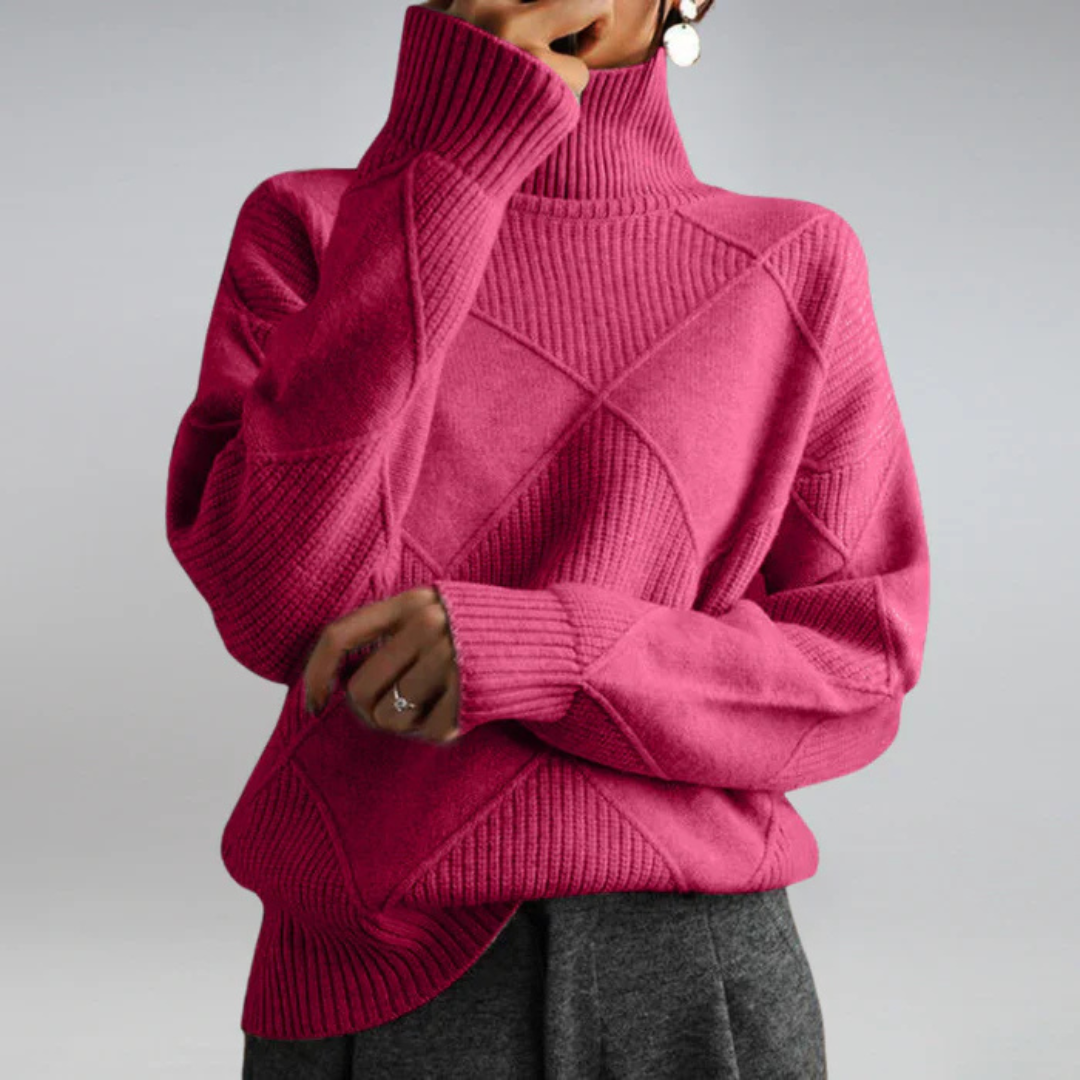 Selvia | Luksuriøs Turtleneck Genser