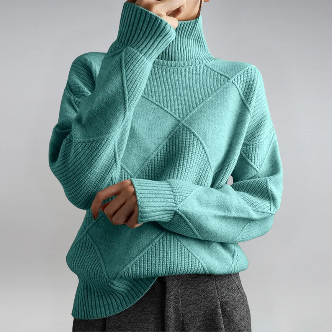 Selvia | Luksuriøs Turtleneck Genser