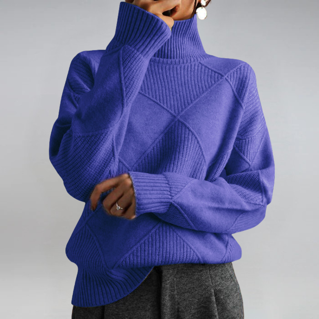 Selvia | Luksuriøs Turtleneck Genser
