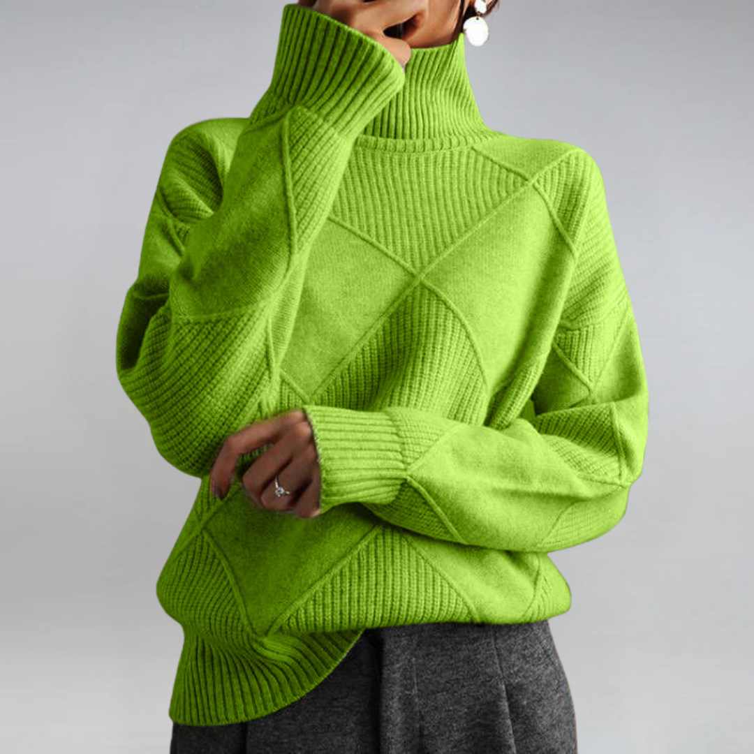 Selvia | Luksuriøs Turtleneck Genser