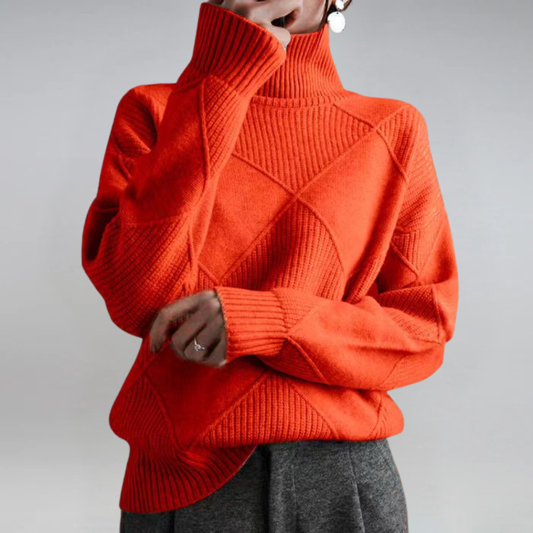 Selvia | Luksuriøs Turtleneck Genser