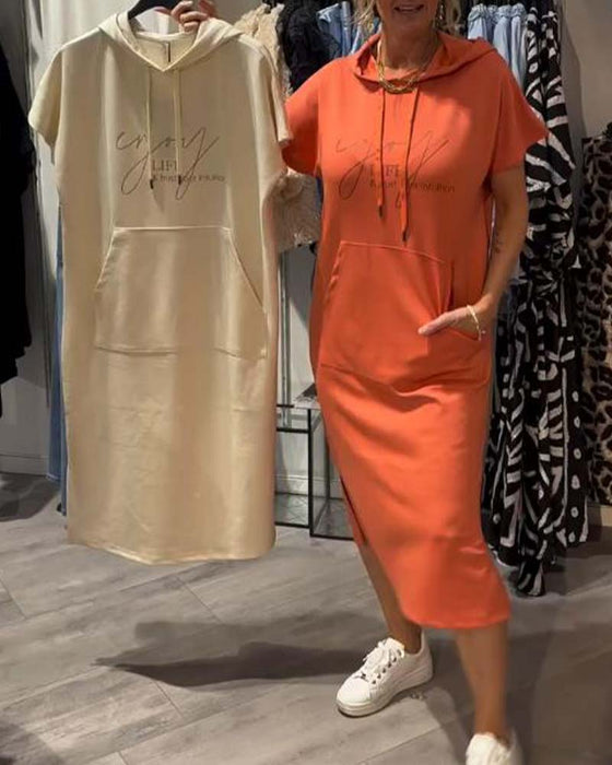 SHEILA | LANG KJOL MED HETTE