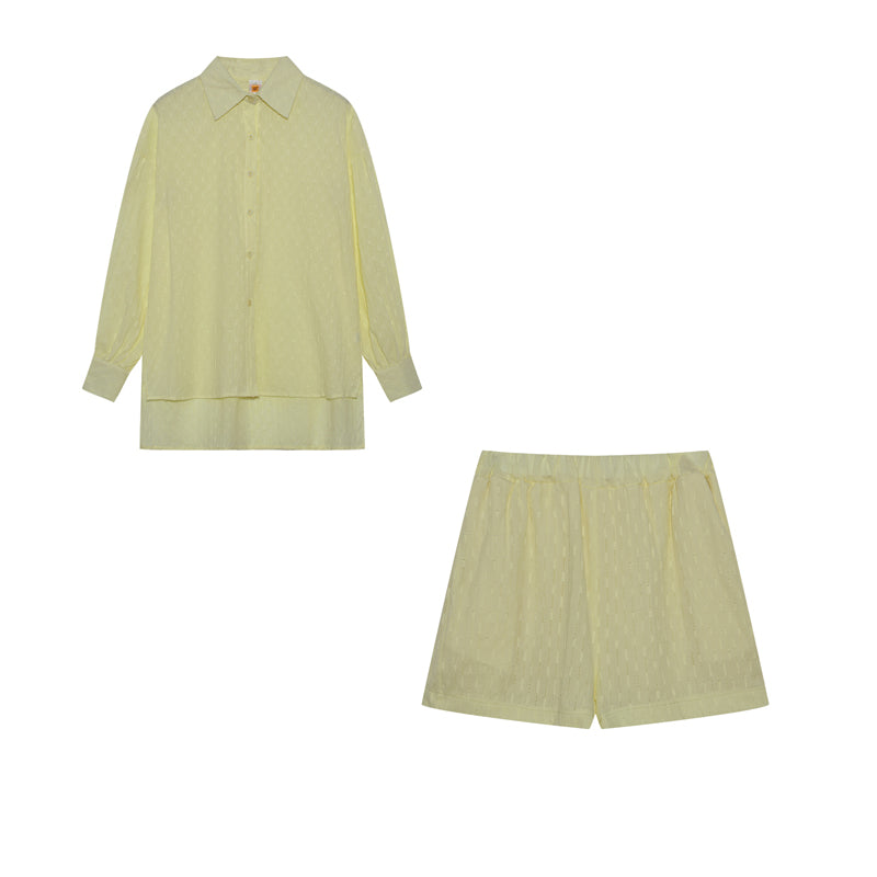 Elizabeth - Lett skjorte og shorts-sett
