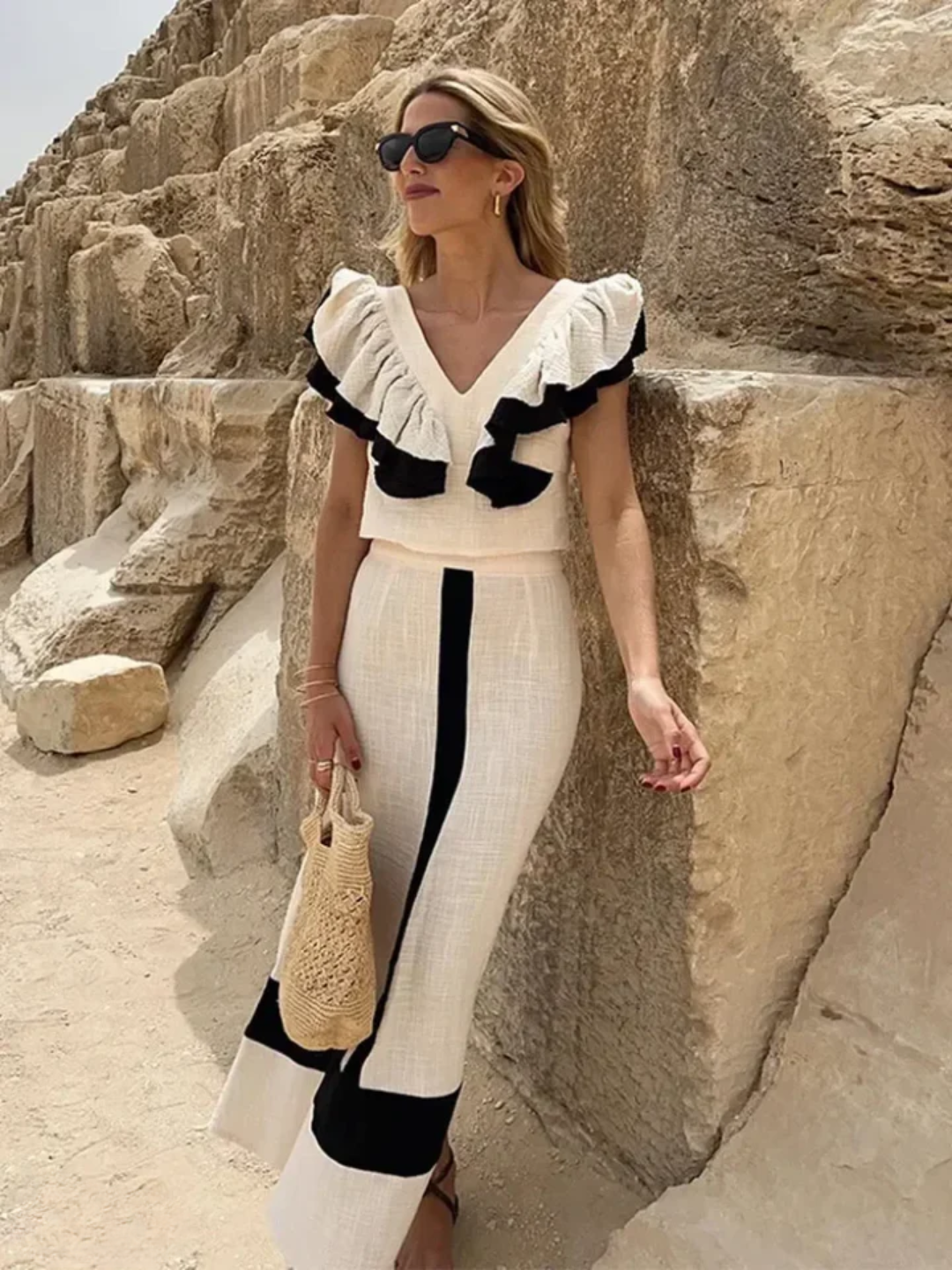 Maya - Elegant To-delt Sett