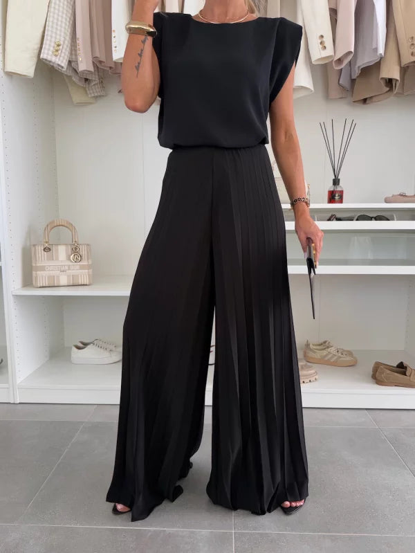 Marian - Elegant Plisserte Sett