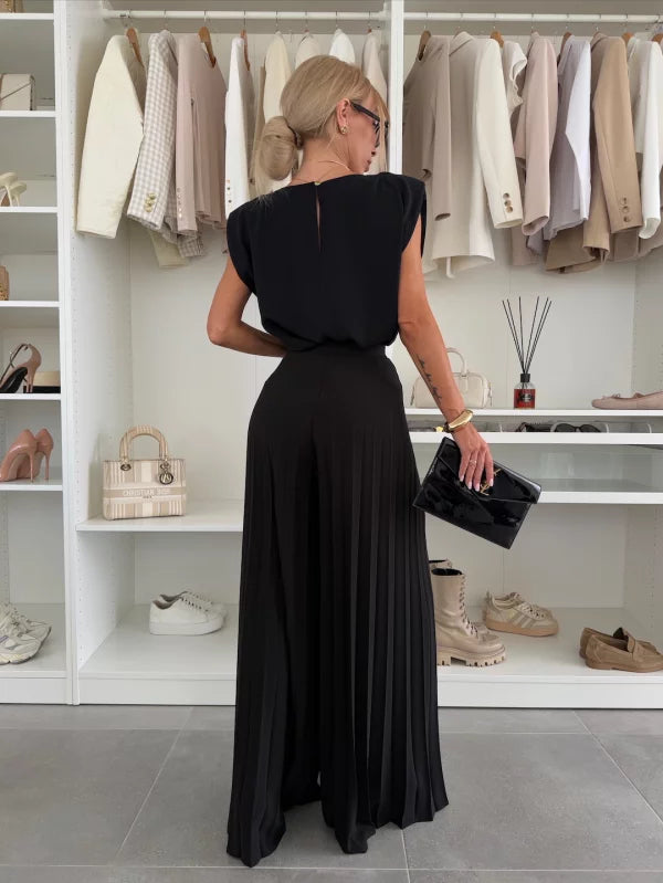 Marian - Elegant Plisserte Sett