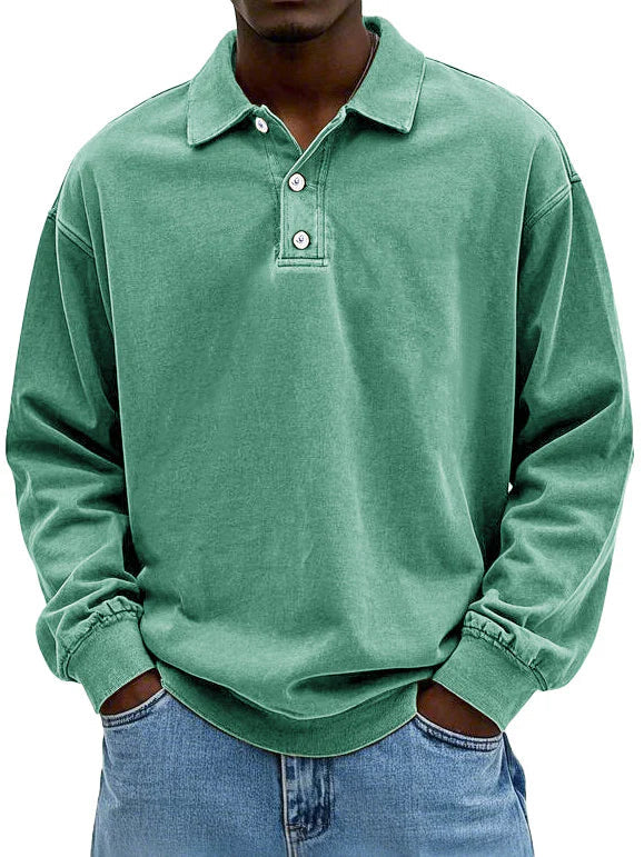 Matteo™ Herrepolo med lange ermer